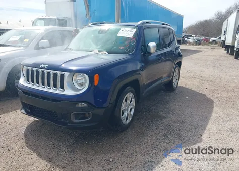 2016 Jeep Renegade Limited из США, поврежденный, VIN ZACCJADT4GPC59874